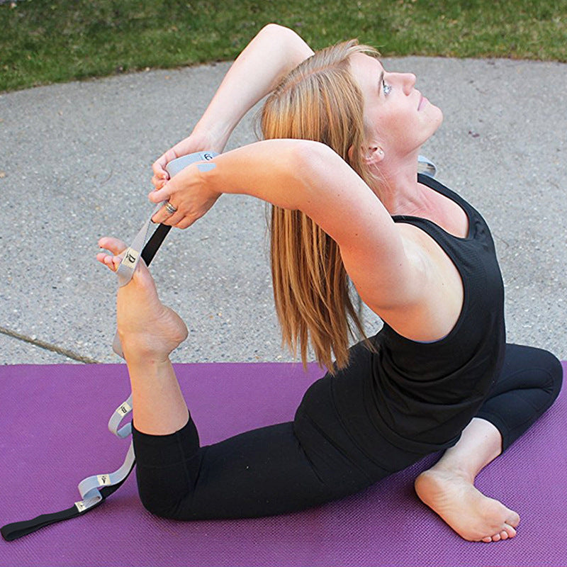 SPORX 12 Loops Stretching Strap Yoga Rehabilitation
