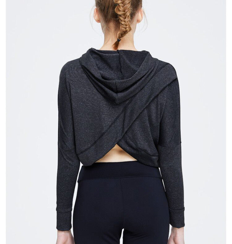 SPORX Women's Active Hoodie Black