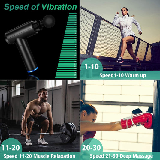 SPORX Massage Gun Mini Silver