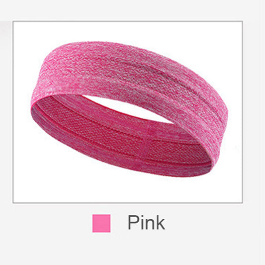 SPORX Fabric Loop Headband Sweatband Bandana Pink