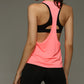 SPORX Women's Quick Dry  Yoga Tanks Tops Sleeveless Pink
