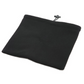 SPORX Polyester Fleece Neck Gaiter Warmer Scarf v2 - Black on Black