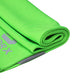 SPORX X Cool Double Layer Cooling Towel Hi Vis Green Maximum Instant Cooling, UPF 50 Sun Protection, Yoga, Golf, Gym, Neck, Workout
